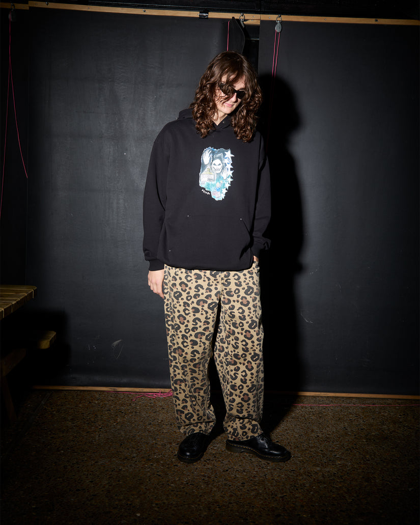 Sweat à capuche Issam Auptel - Black