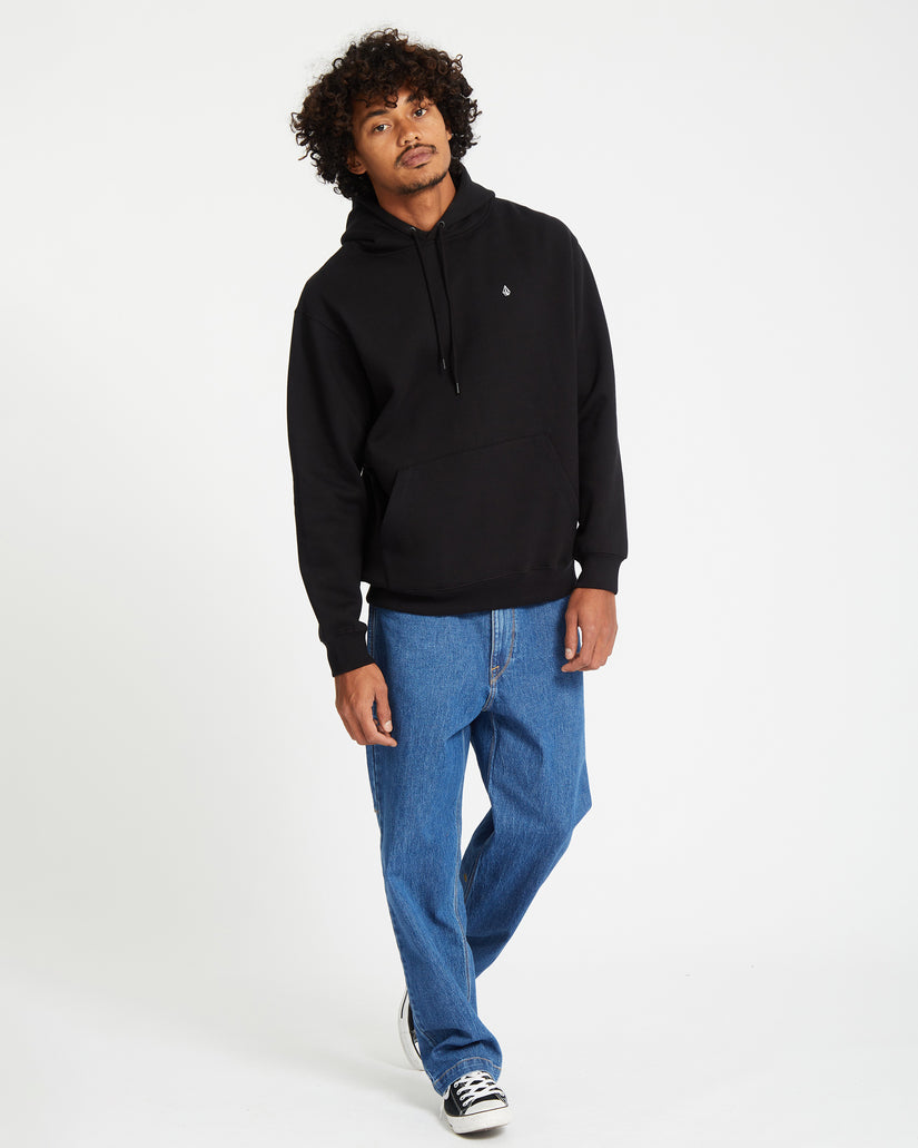 Sweat à capuche Single Stone - Black
