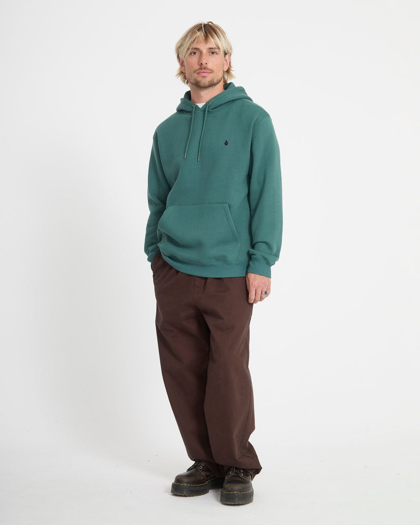 Sweat à capuche Single Stone - Rifle Green