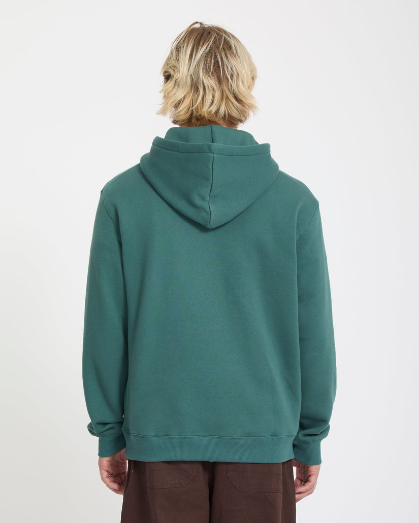 Sweat à capuche Single Stone - Rifle Green