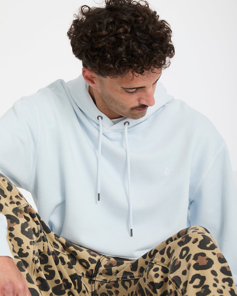 Sweat à capuche Single Stone - Light Blue Acid