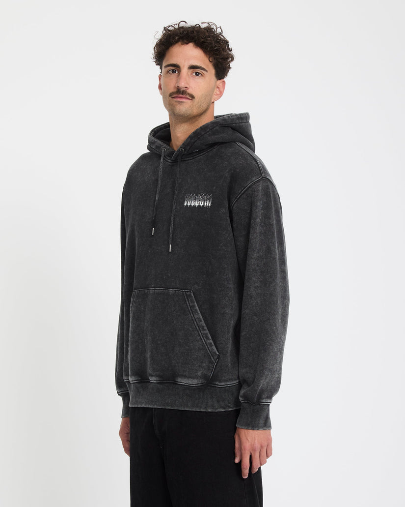 Sweat à capuche Noder - Light Acid Black