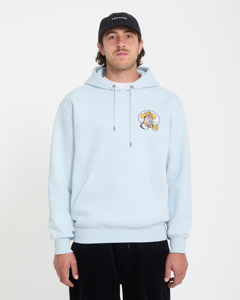 Sweat à capuche Noder - Light Blue Acid