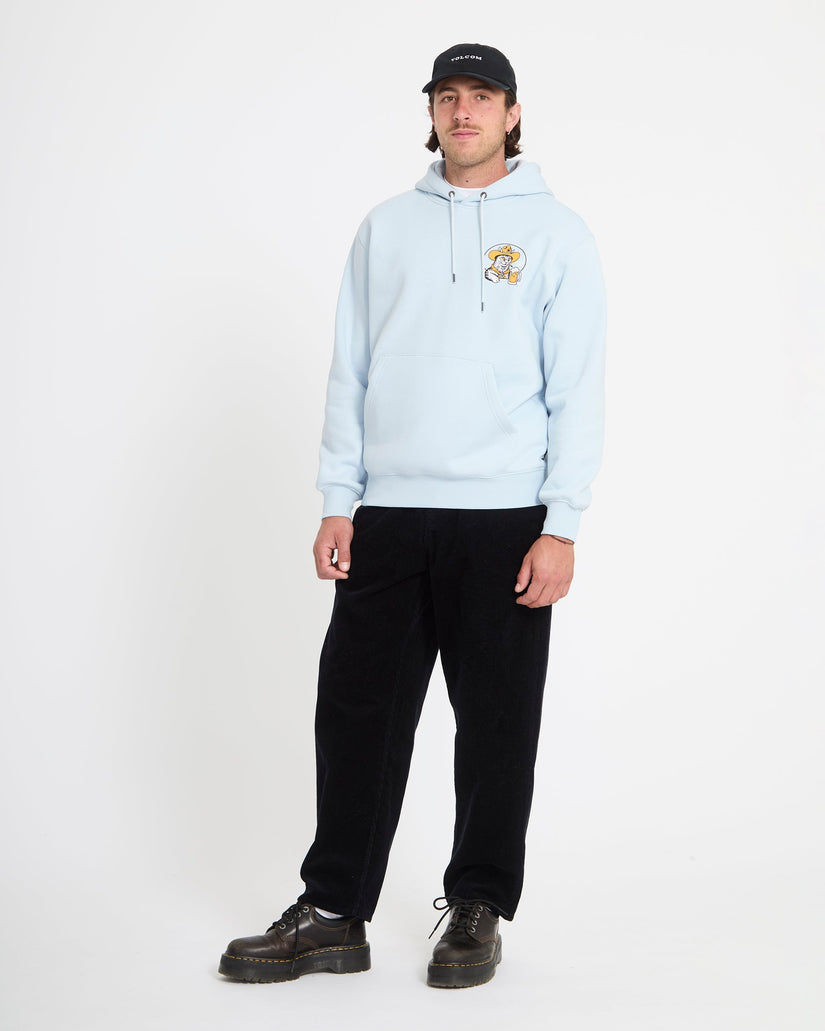Sweat à capuche Noder - Light Blue Acid