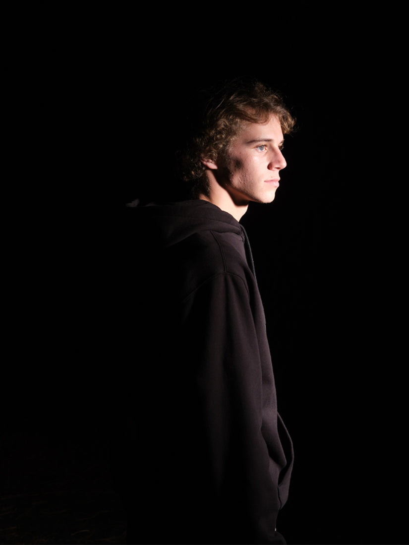 Sweat à Capuche Max Sherman - BLACK