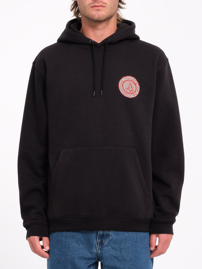 Sweat à capuche Volstoned - BLACK