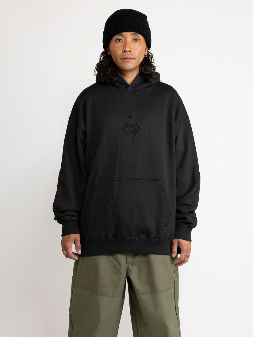 Sweat à capuche Iguchi - BLACK