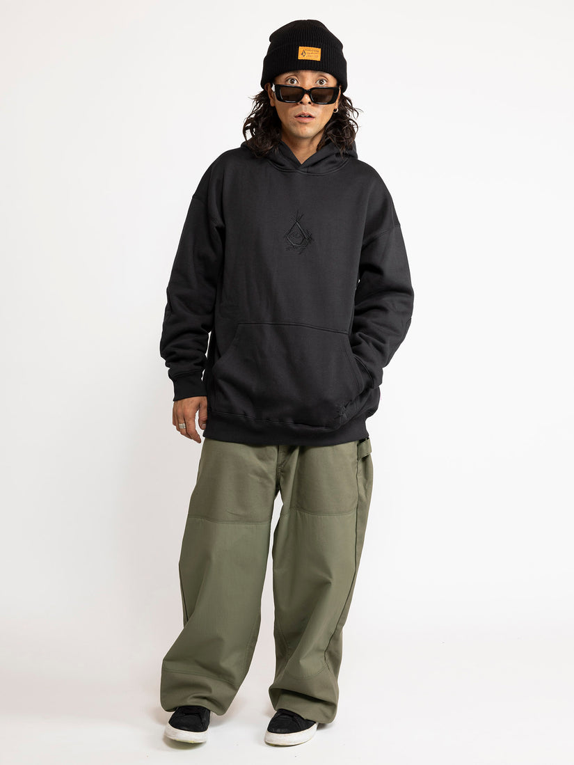 Sweat à capuche Iguchi - BLACK