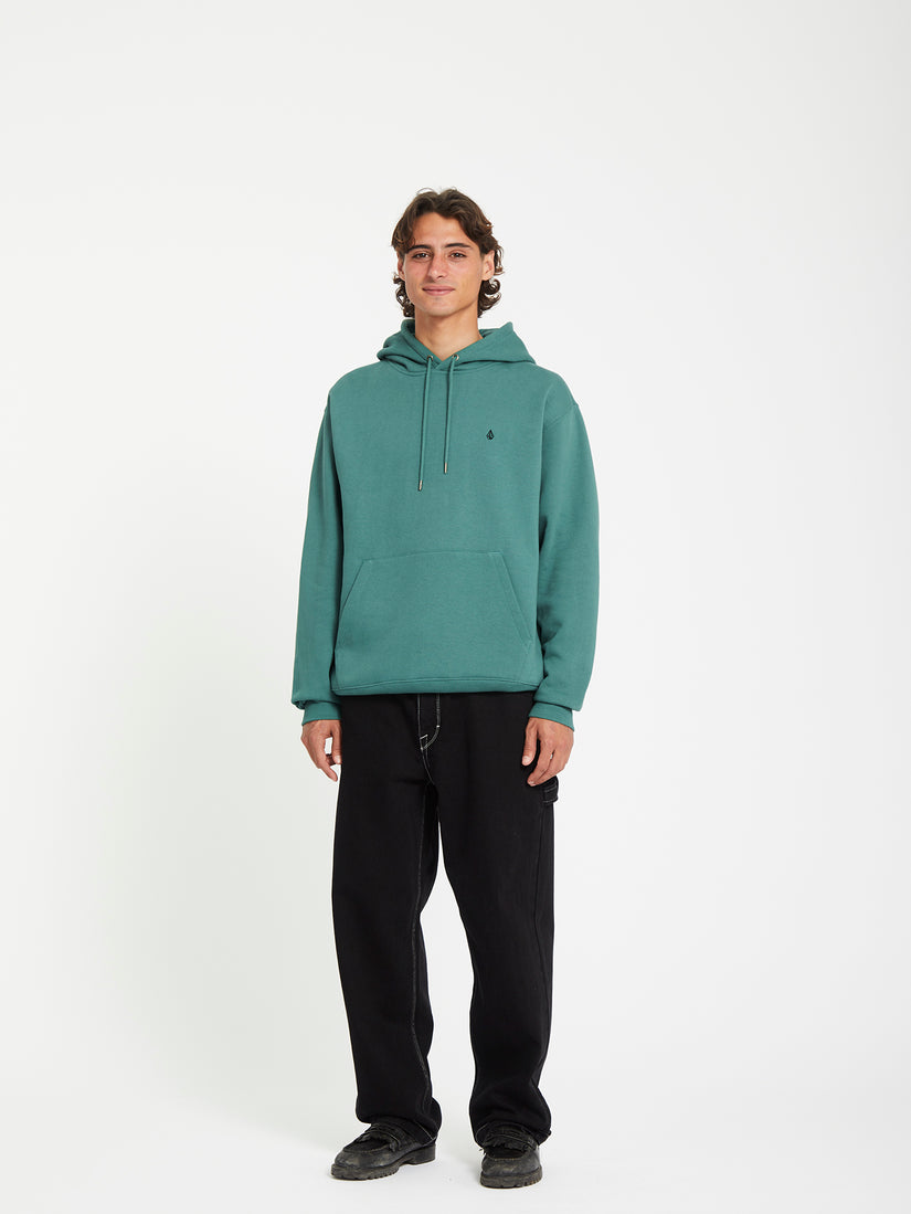 Sweat à capuche Single Stone - SEA GREEN