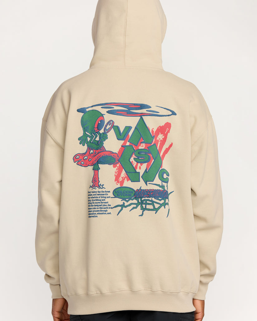 Sweat À Capuche Vsc Tripper - Light Beige