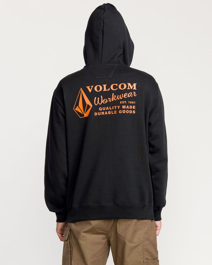 Sweat À Capuche Workwear - Black