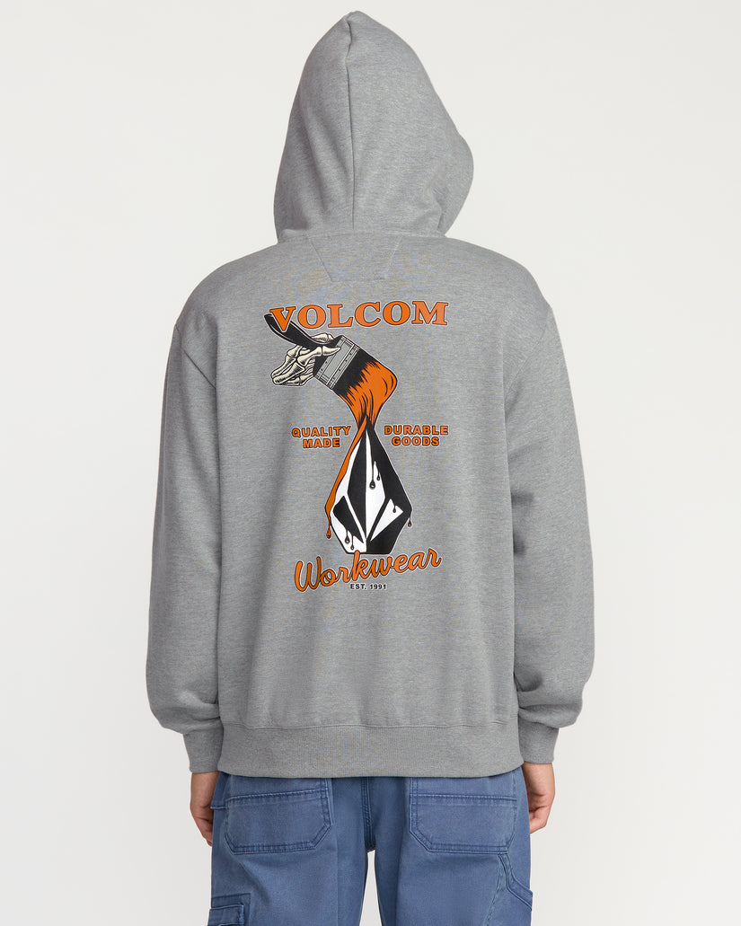 Sweat À Capuche Workwear - Heather Grey