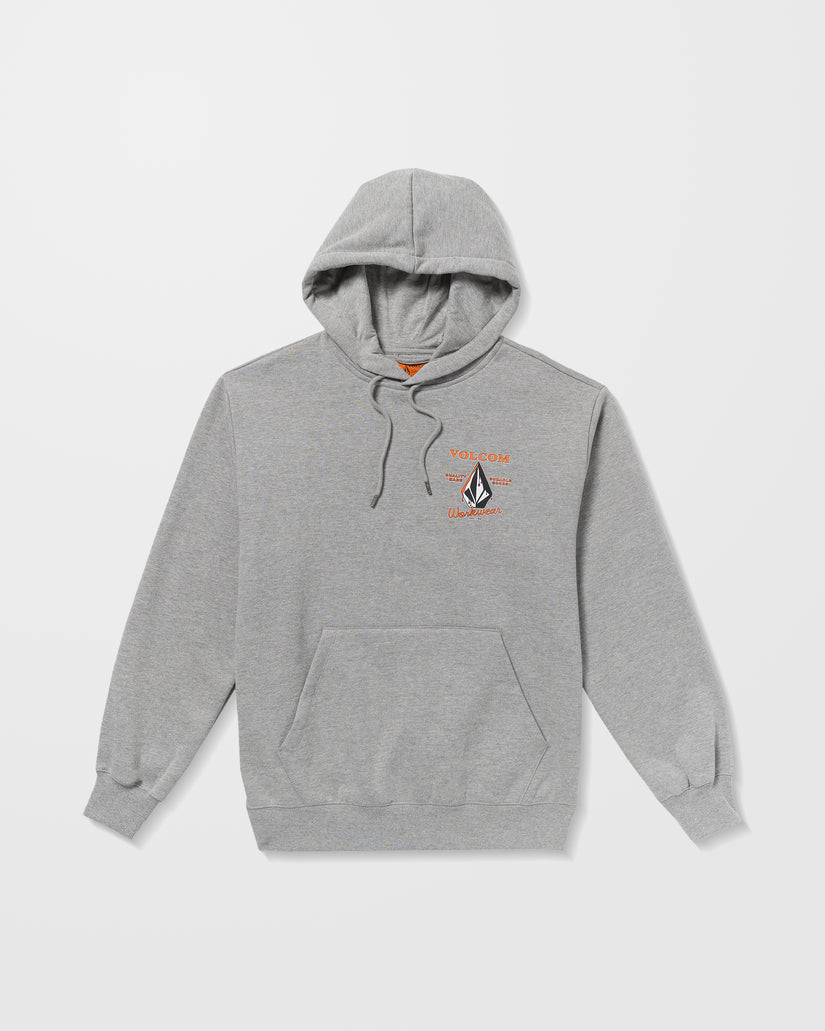 Sweat À Capuche Workwear - Heather Grey