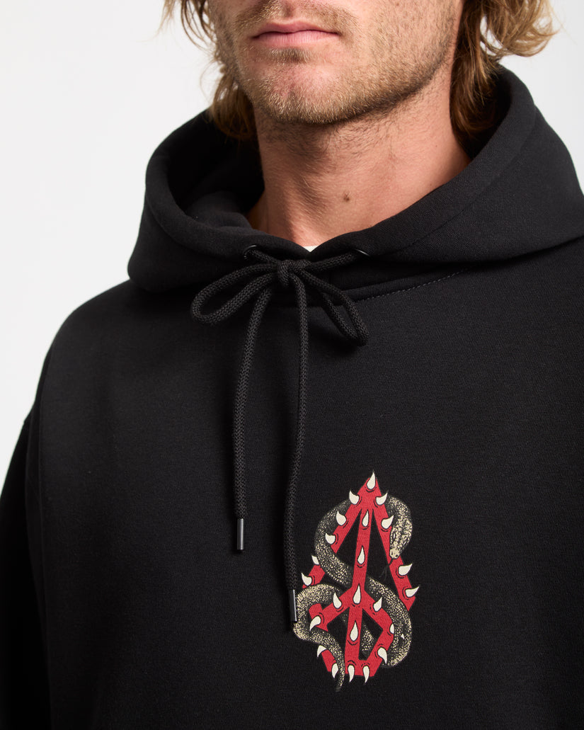Sweat À Capuche Watanite - Black