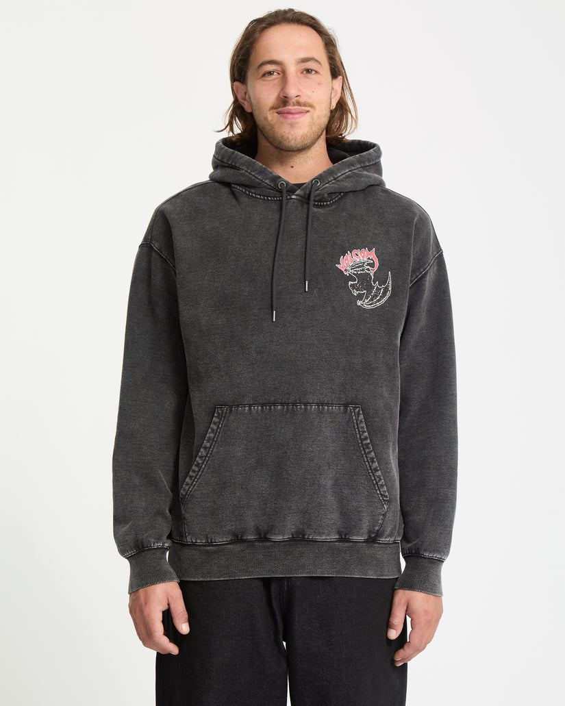 Sweat À Capuche Nightwasher - Light Acid Black