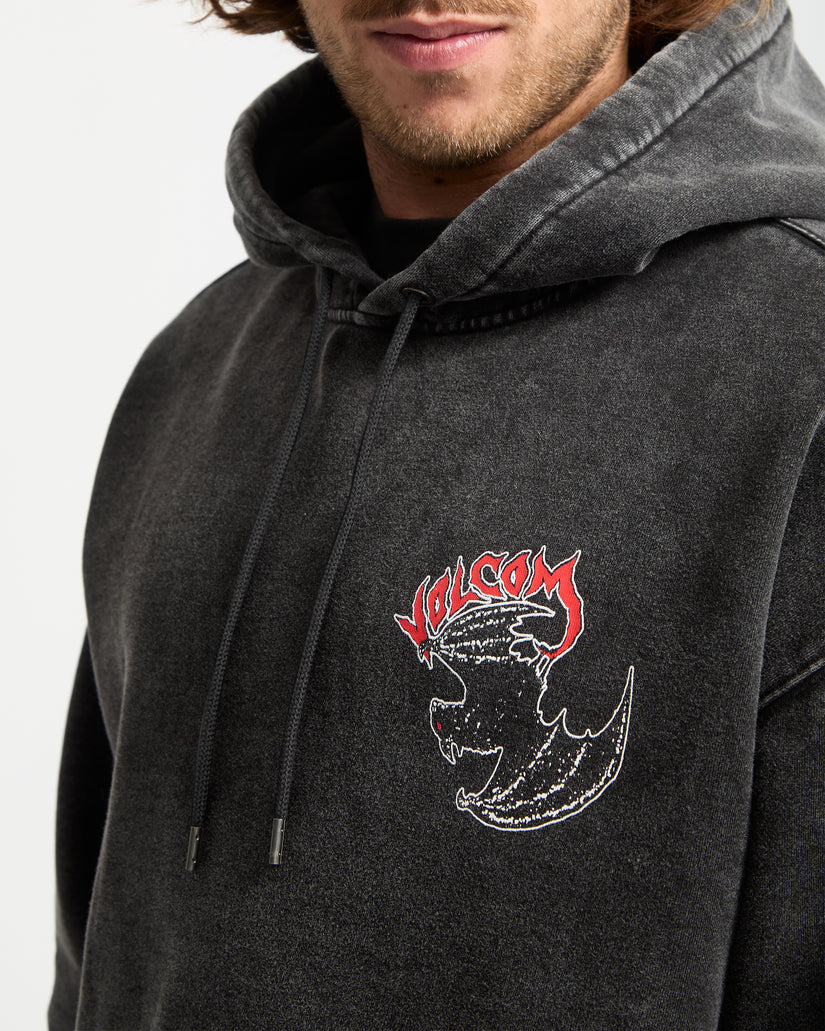 Sweat À Capuche Nightwasher - Light Acid Black