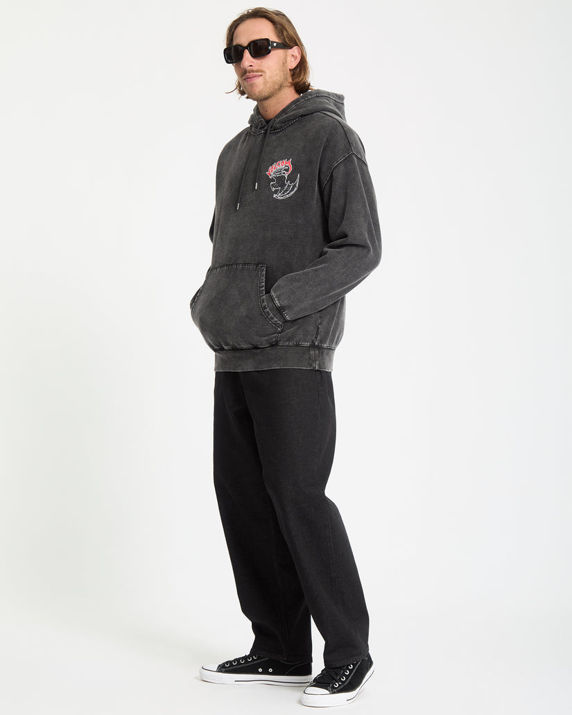 Sweat À Capuche Nightwasher - Light Acid Black