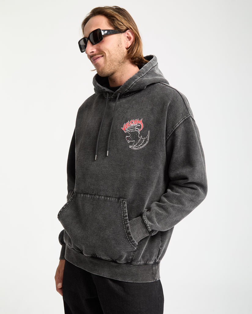 Sweat À Capuche Nightwasher - Light Acid Black