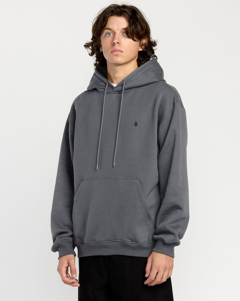 Sweat À Capuche Single Stone - Asphalt Black