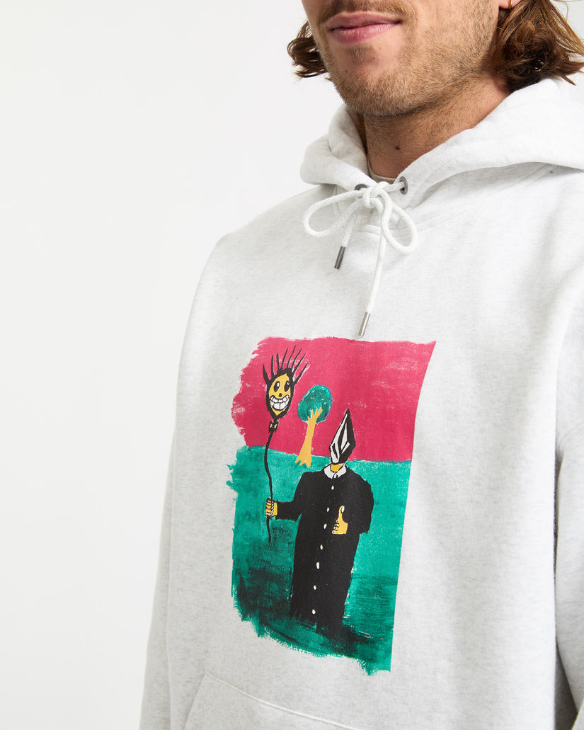 Sweat À Capuche Issam - Bone Heather