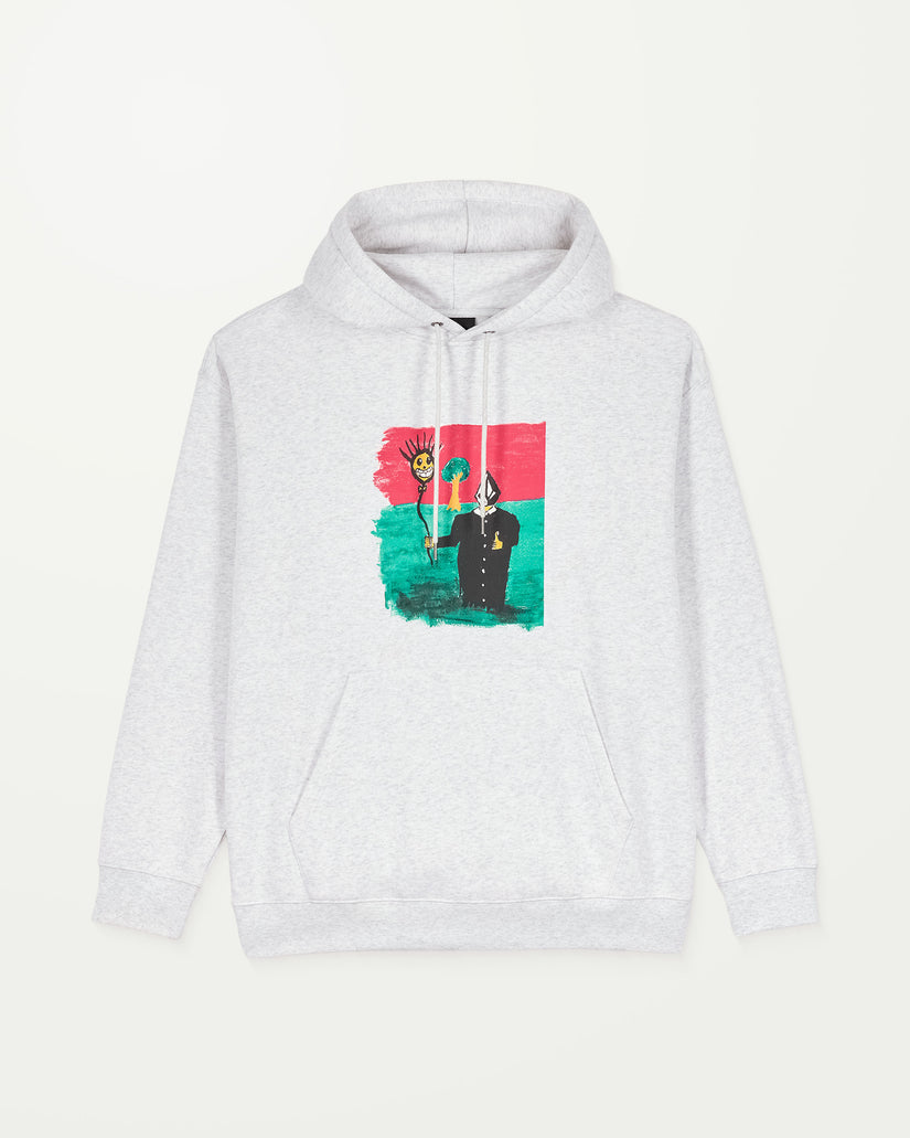 Sweat À Capuche Issam - Bone Heather