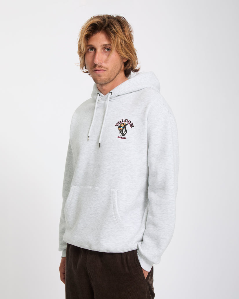 Sweat à capuche Noder - Bone Heather