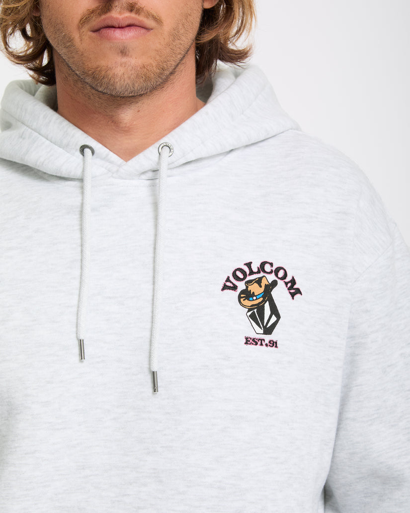 Sweat à capuche Noder - Bone Heather
