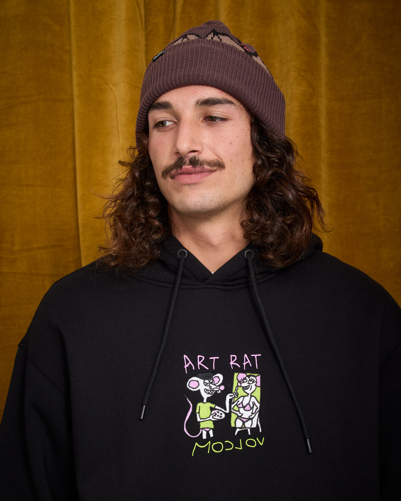Sweat à capuche Ozzy - Black