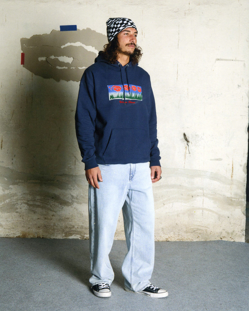 Sweat à capuche Carrau - Marine