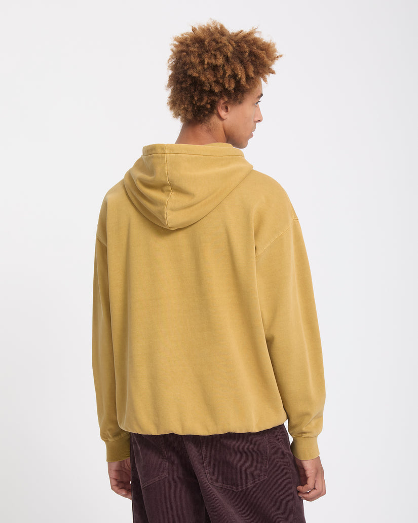 Sweat à capuche Earth Speaks - Mustard