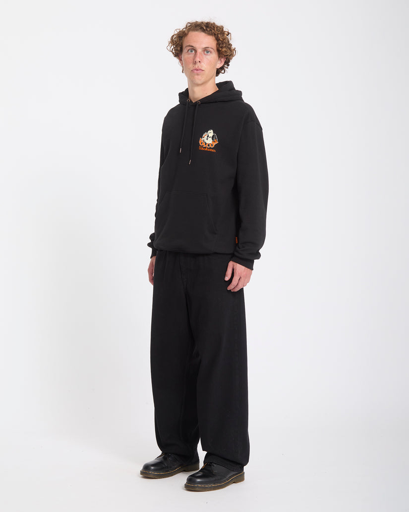 Sweat à capuche Always Grinding - Black