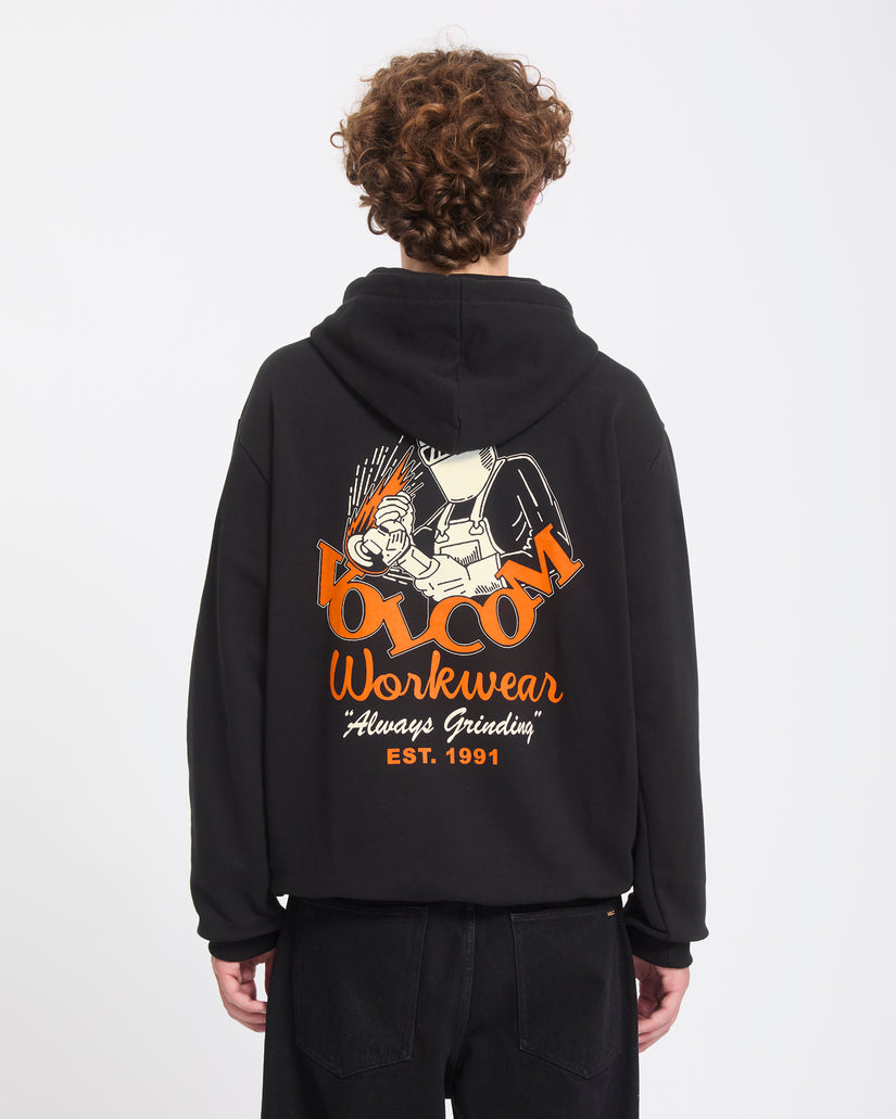 Sweat à capuche Always Grinding - Black
