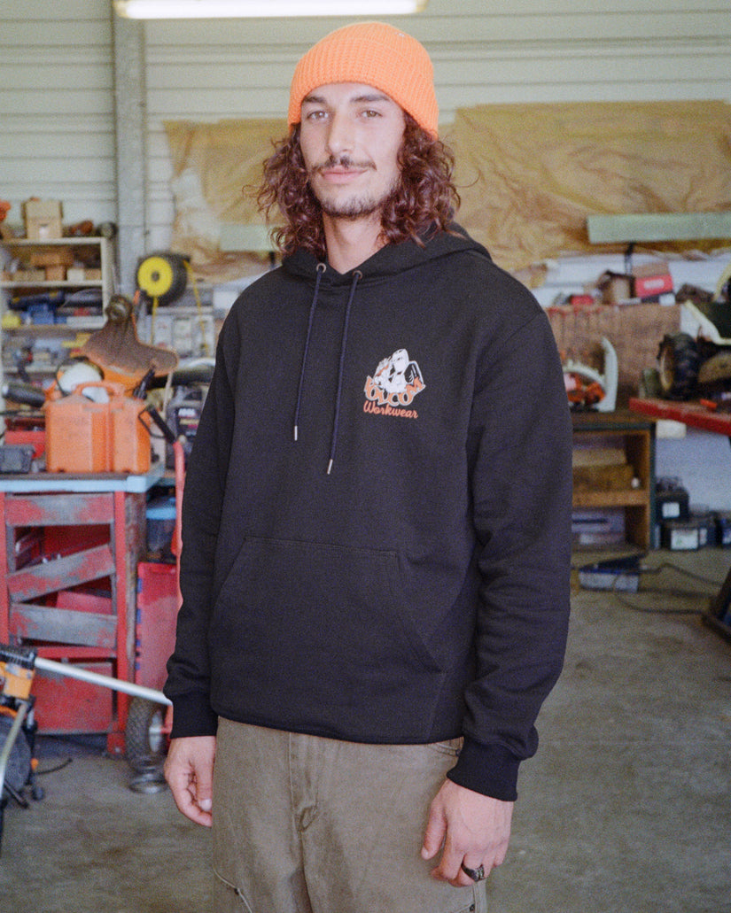 Sweat à capuche Always Grinding - Black