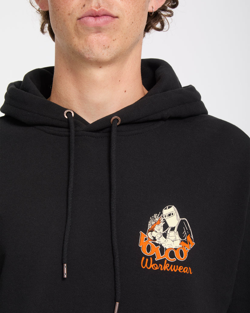Sweat à capuche Always Grinding - Black