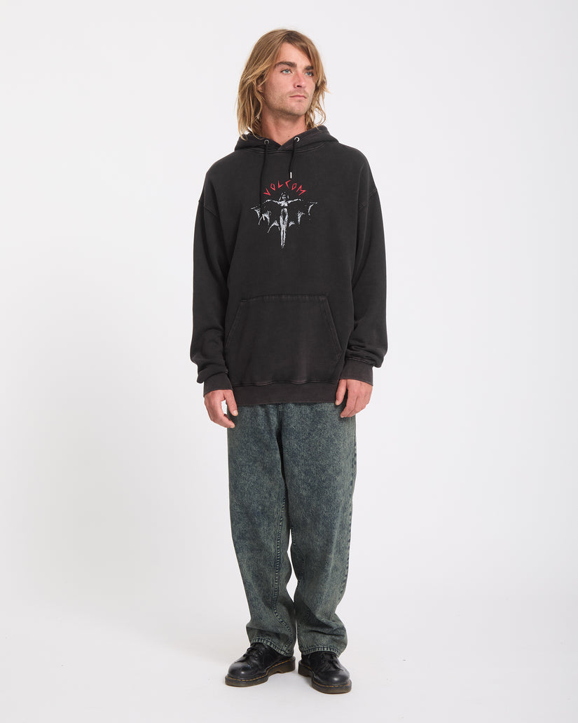 Sweat à capuche Wrong Angel - Light Acid Black