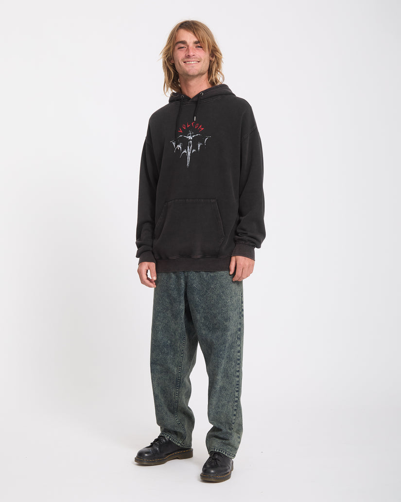 Sweat à capuche Wrong Angel - Light Acid Black