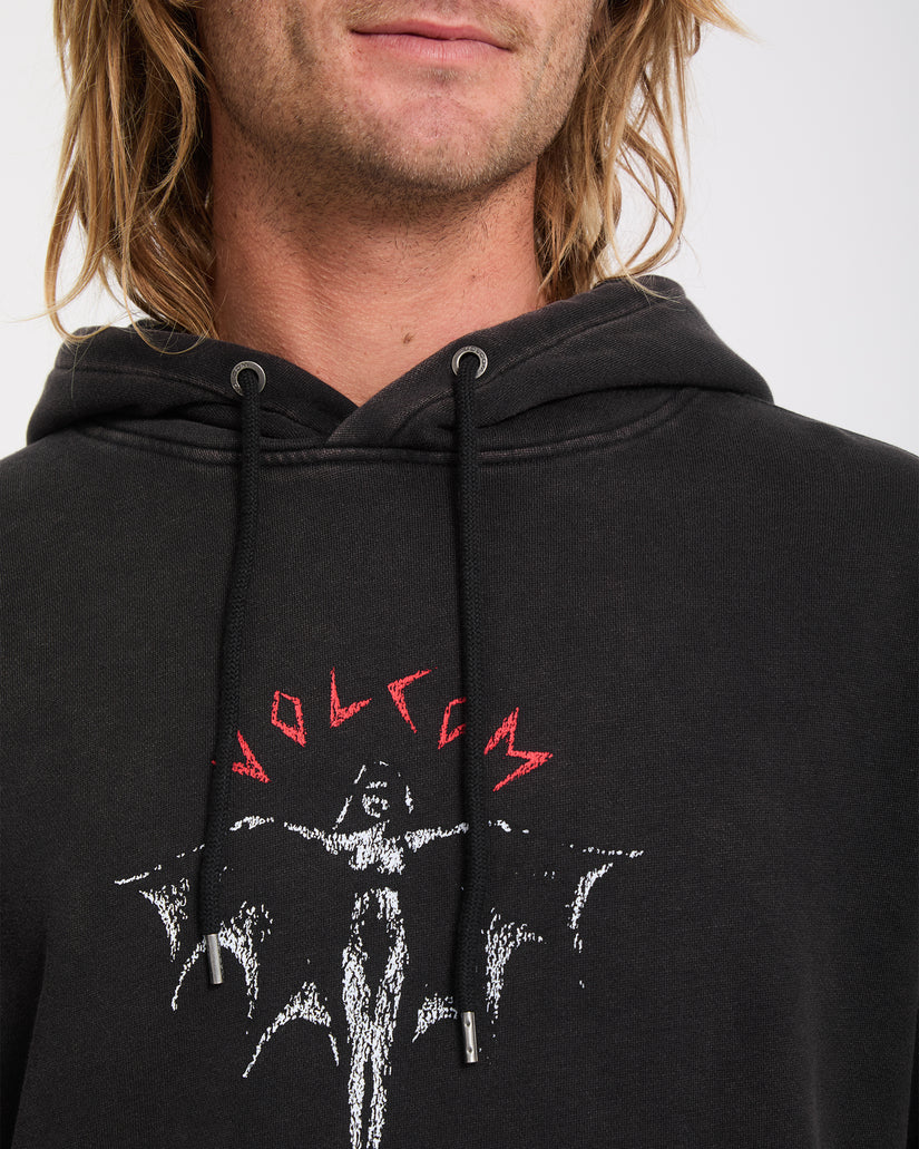 Sweat à capuche Wrong Angel - Light Acid Black