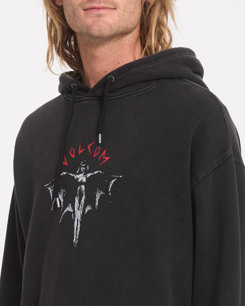 Sweat à capuche Wrong Angel - Light Acid Black