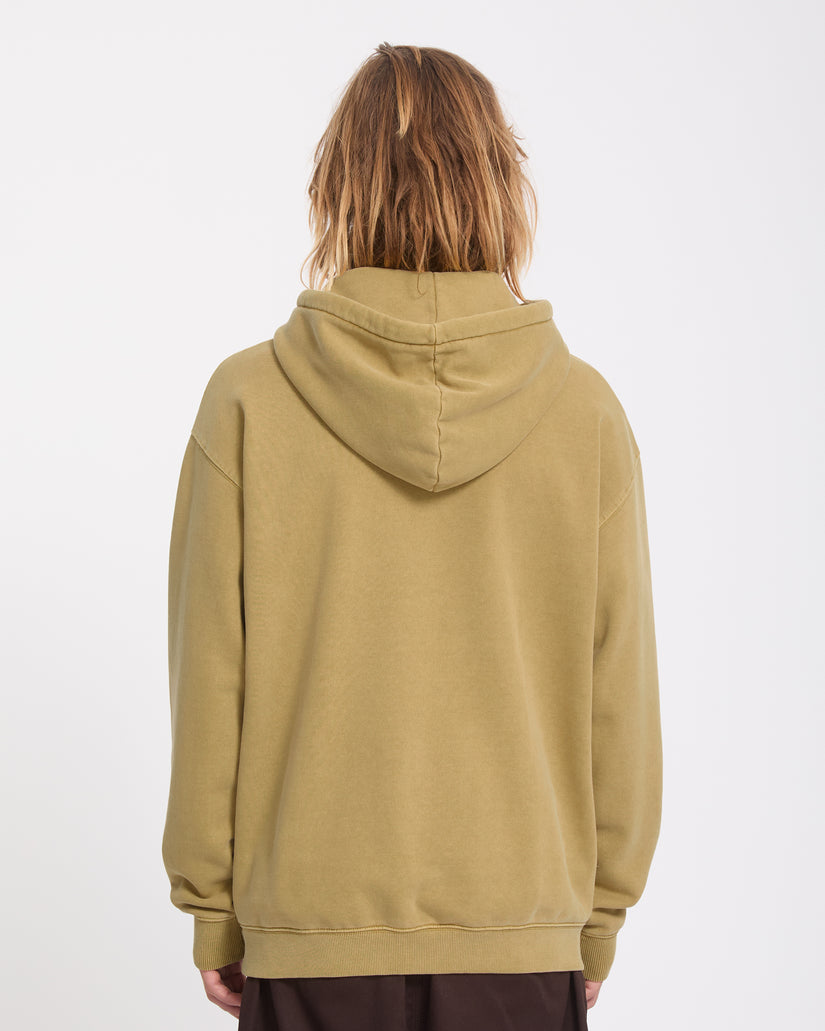 Sweat à capuche Big Stone - Mustard