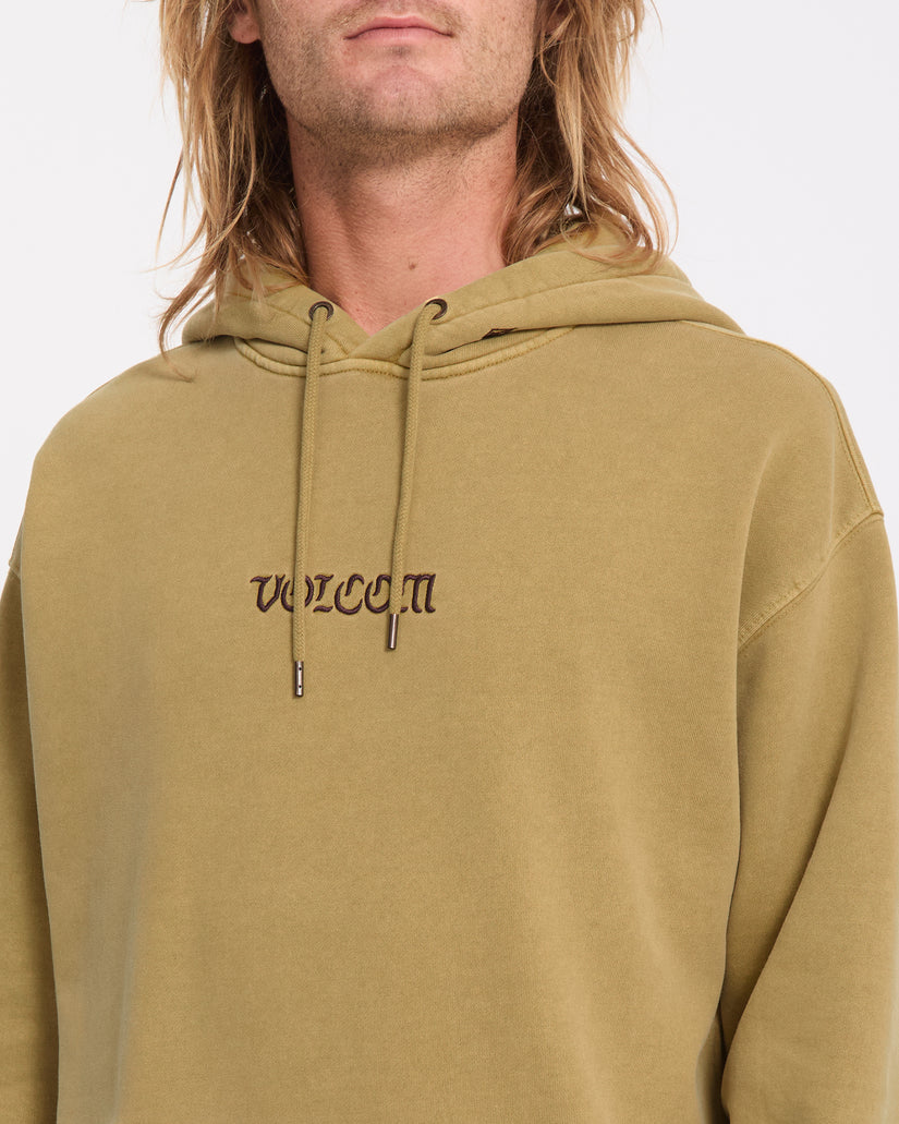 Sweat à capuche Big Stone - Mustard
