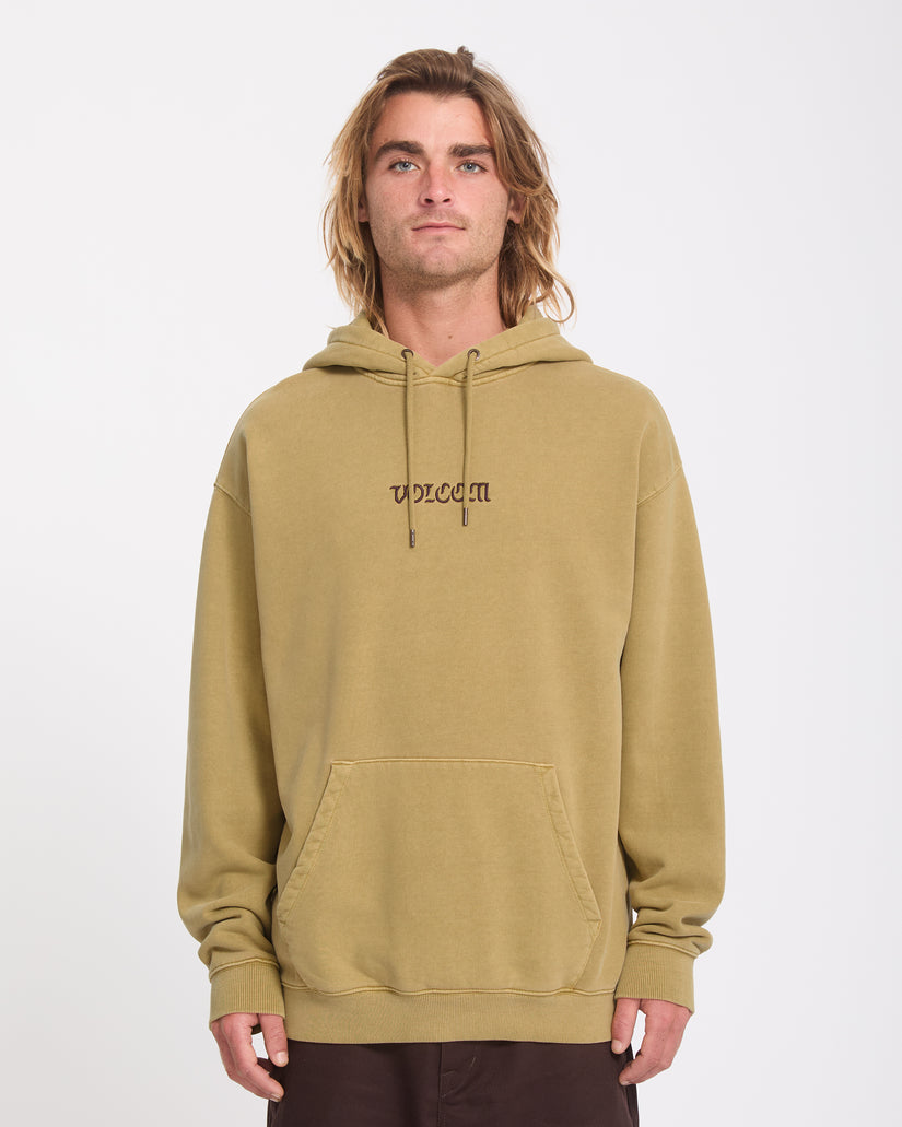 Sweat à capuche Big Stone - Mustard