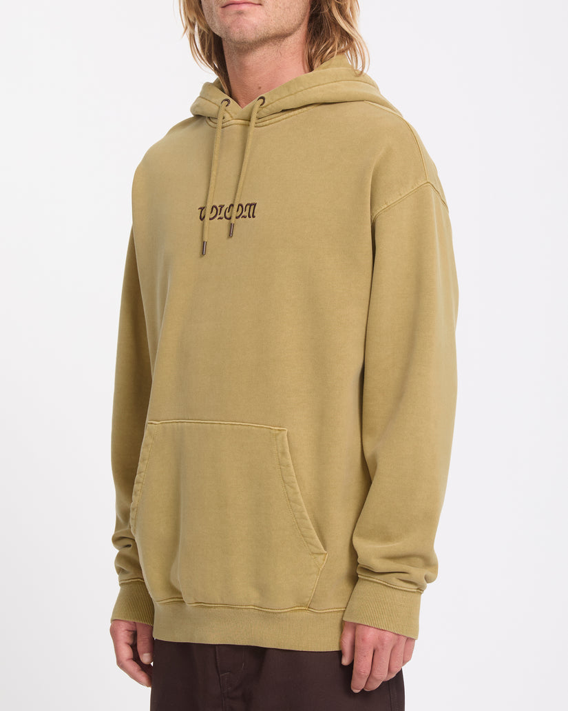 Sweat à capuche Big Stone - Mustard