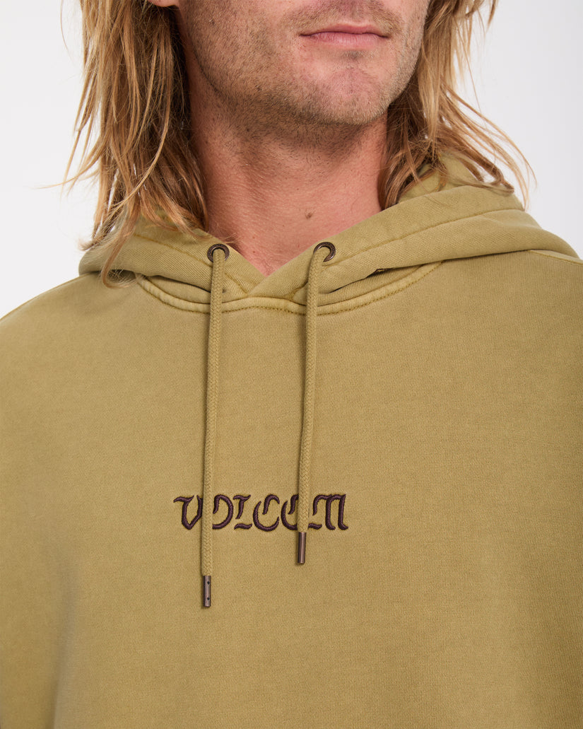 Sweat à capuche Big Stone - Mustard