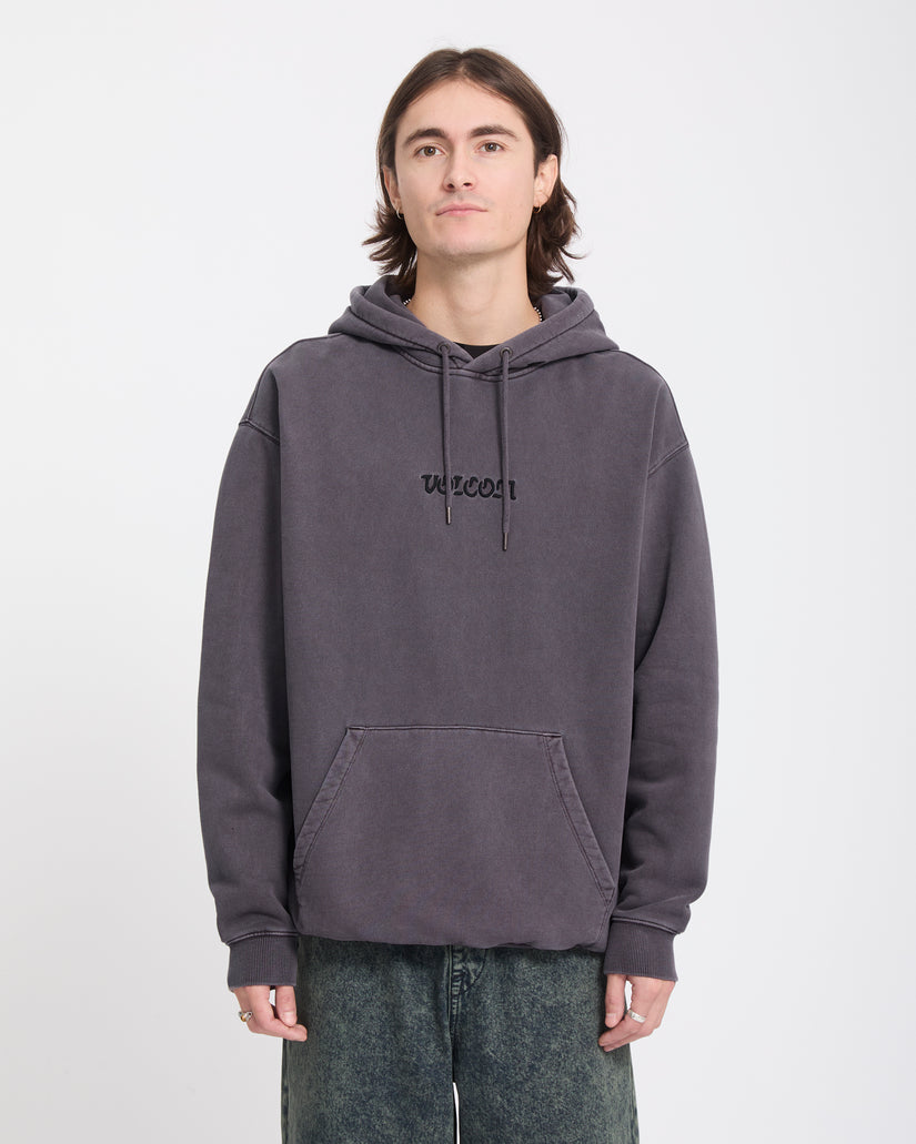 Sweat à capuche Big Stone - Raisin