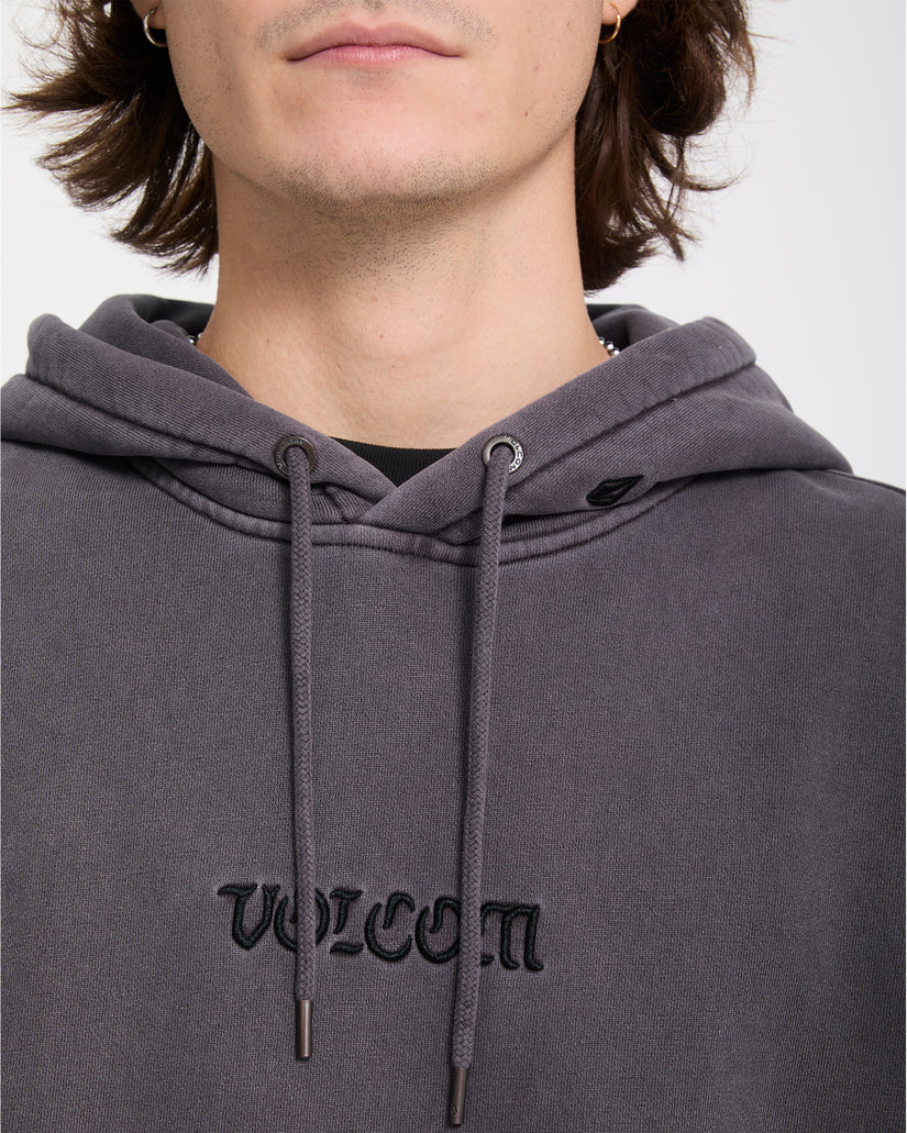 Sweat à capuche Big Stone - Raisin