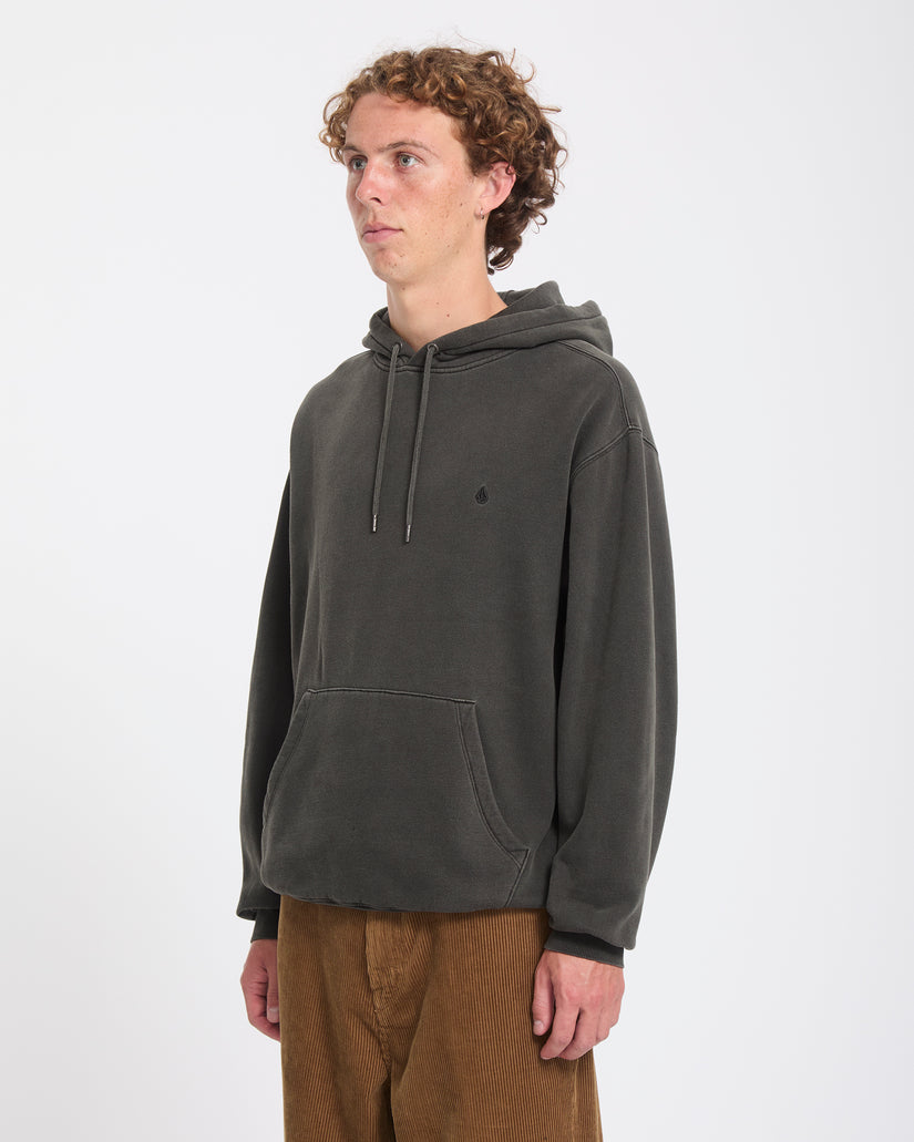 Sweat à capuche Single Stone - Rinsed Black
