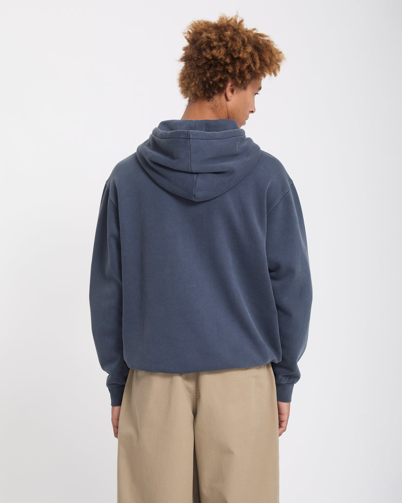 Sweat à capuche Single Stone - Storm Blue