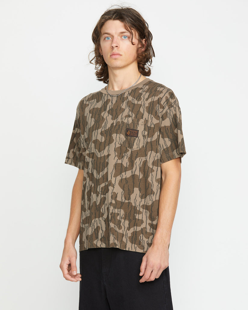 T-shirt Volcognito - BRINDLE