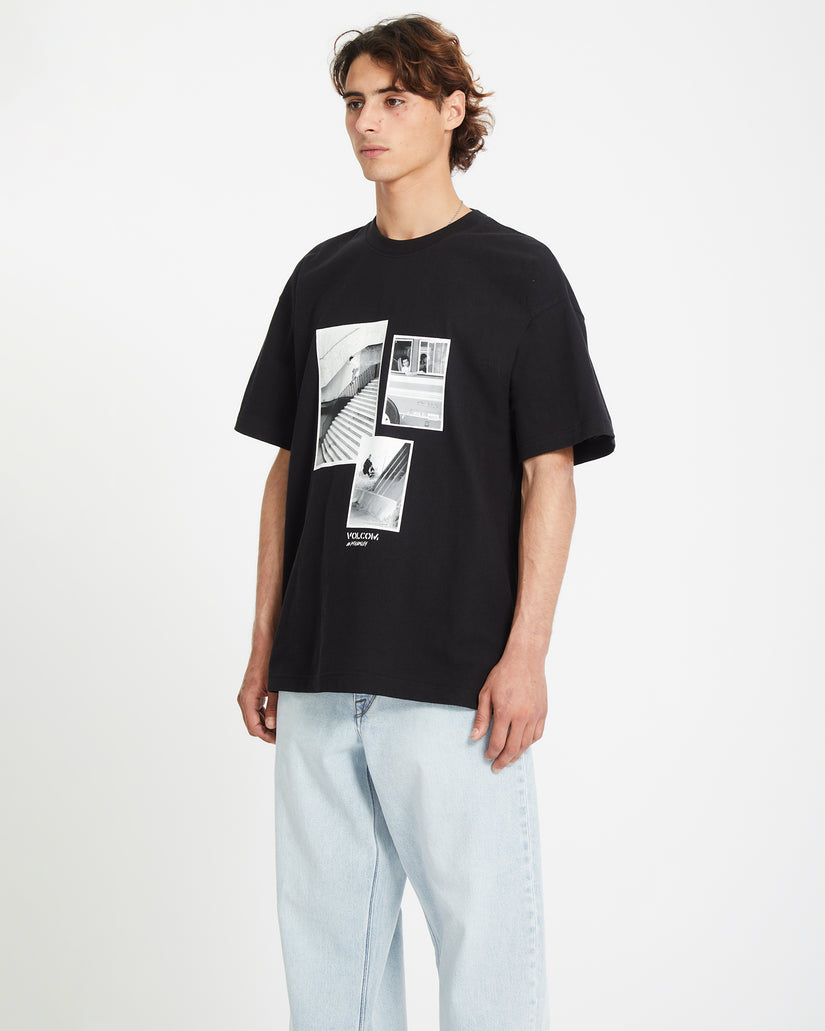 T-shirt Pfanngles - BLACK