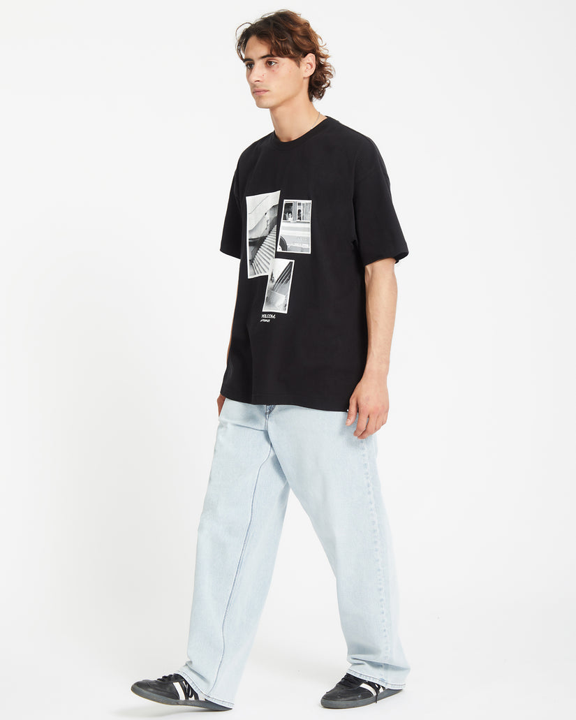 T-shirt Pfanngles - BLACK